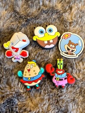 SpongeBob Jibbitz, Croc Charms - Set # 3